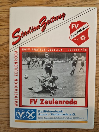 Programmheft 1995 - , fv