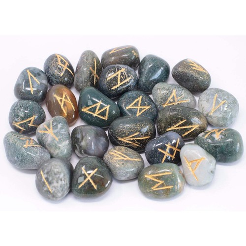 Runenstein set aus - aus, echtem