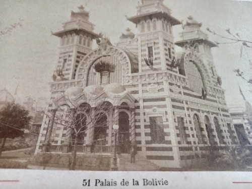 Foto cdv paris weltausstellung - paris,