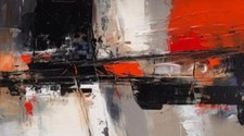 Wandbild der abstrakte - wandbild:,