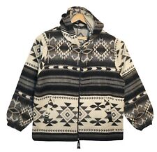 Indianer Jacke grau-weiß