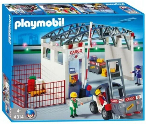 Playmobil 4314 cargohalle - 4314,