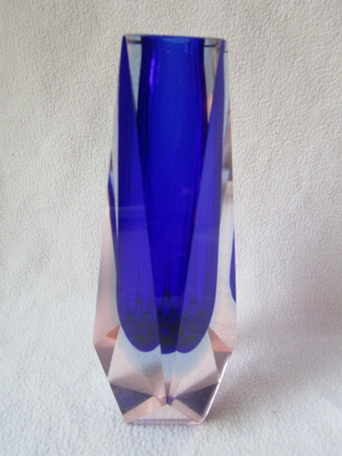 Murano glas vase blockvase - murano,