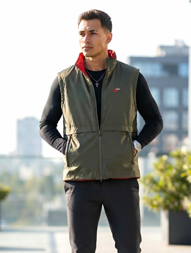 Nike herren wendeweste grün - nike,