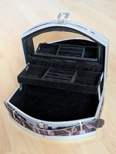 Schmuckkoffer London Berlin Alu Aluminium Schatulle Schmuckkästchen Schmuckbox