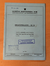 Hirth Motor D 23 D 24 D 30