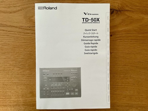 Roland drums 50x - roland, td-50x