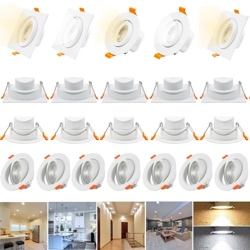 Led einbaustrahler decken - einbaustrahler,