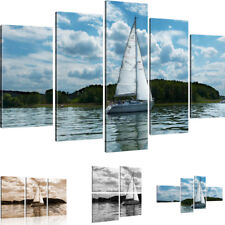 Wandbilder Kleines Segelschiff