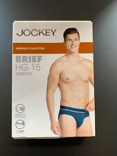 Jockey mens brief slip M medium Blue Blau unterwäsche herren