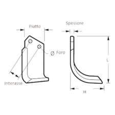 HACKE HACKE FRÄSE TRAKTOR