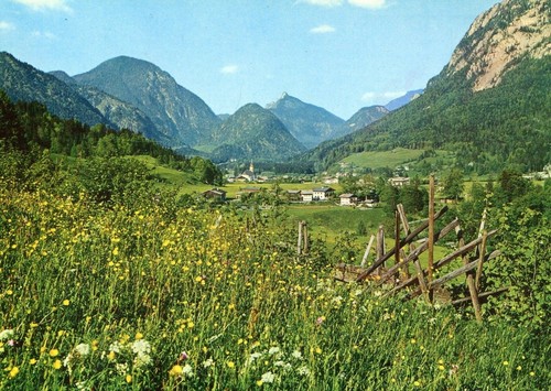 Alte postkarte luftkurort - postkarte,