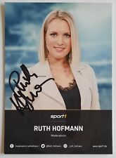 * Ruth Hofmann *