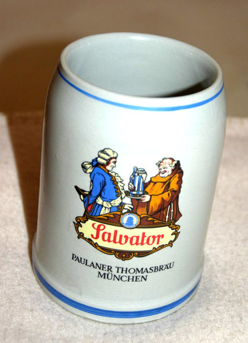 Bierkrug salvator paulaner - bierkrug,
