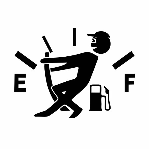 Auto aufkleber spritsparen - auto,