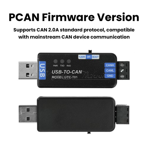 Pcan firmware version - pcan, to
