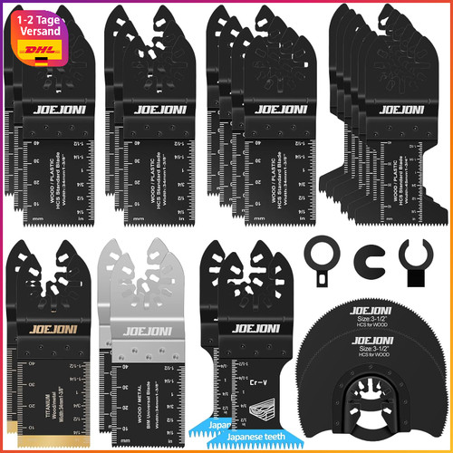 Multitool sägeblätter set - set, 27