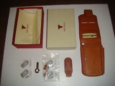 “PIEL FRAMA” BROWN LEATHER CASE FOR HP IPAQ 22XX SERIES. GOOD CONDITION.