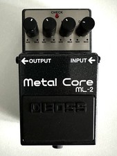 Boss - Metal Core ML2, Gitarren Effekt Pedal, Verzerrer, Guitar Effects Pedal