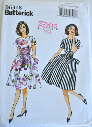 Schnittmuster butterick retro - butterick,