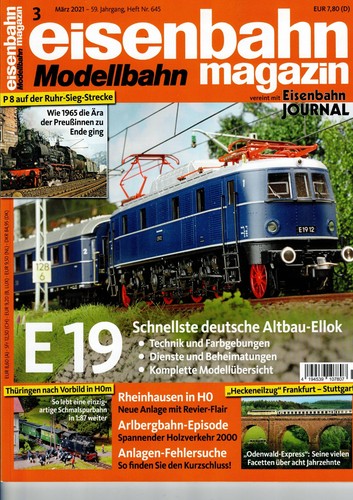 Eisenbahn modellbahn magazin - eisenbahn,
