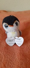 Kuscheltier Schlüsselanhänger "Pinguin Pongo" Glubschis ca. 10 cm von ty