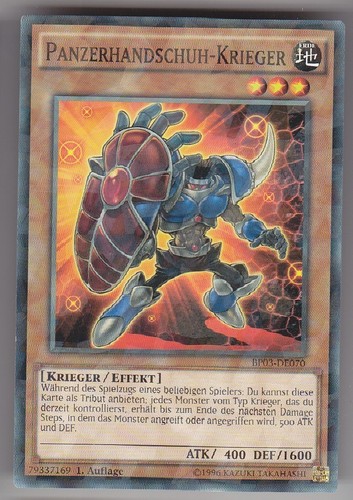 Oh panzerhandschuh - yu-gi-oh,