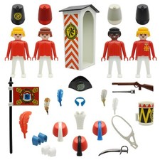 Playmobil Hafenwache Schildwache Königliche Wache Englische Garde Soldaten 3544