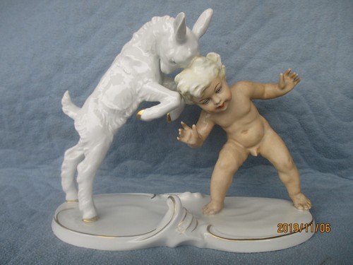 Antike porzellanfigurengruppe - antike,