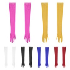 Frauen Kostüm Abend Handschuhe Braut Fünffinger Sexy Ein Paar Oper Tanz Latin