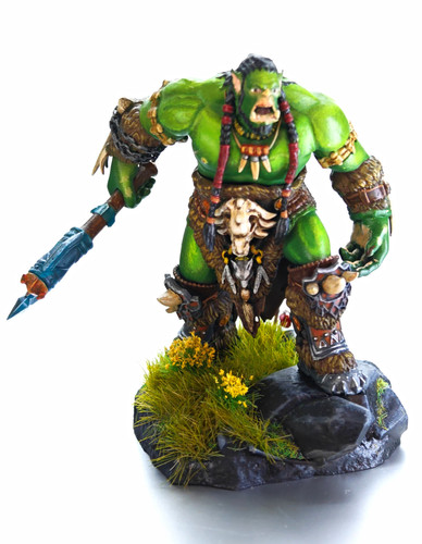 Handbemalte durotan orc - handbemalte, figur