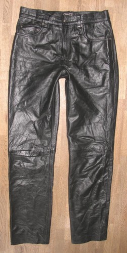 Chazz herren lederjeans - -,
