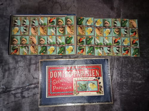Alter domino spiel - alter, parisien