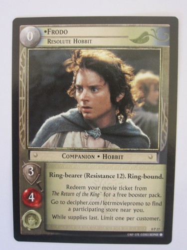 Lord the rings lotr tcg - the,