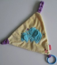 Fisher Price Baby-Activity-Kuschel-Tuch mit Schnullerhalter und Beißring ( TOP Z