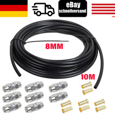 10 meter Kraftstoffleitung 8 mm Stahl Polyamidrohr Benzinleitung Reparaturset DE