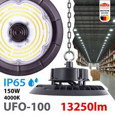 LED Hallenbeleuchtung Industrielampe UFO Hallenstrahler Hallenleuchte 100W IP65