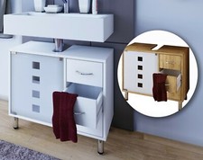 Holz Badmöbel Badunterschrank Darola Schublade