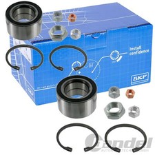 2x SKF RADLAGERSATZ HINTEN passend für VW GOLF 2 3 JETTA 2 PASSAT (Syncro)