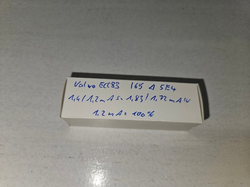 Ecc83 valvo i65 - philips, code