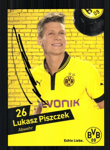Lukasz piszczek autogrammkarte - lukasz,