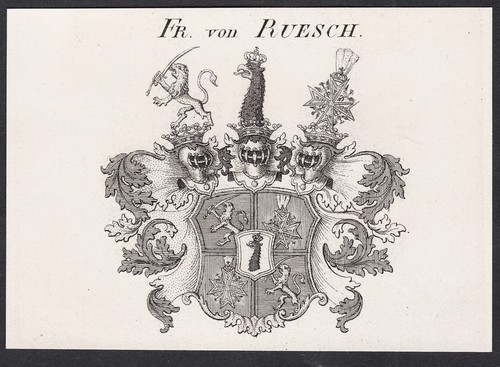 Ruesch rüsch wappen coat - ruesch,