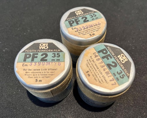 Orwo film pf2 pan - pf2,