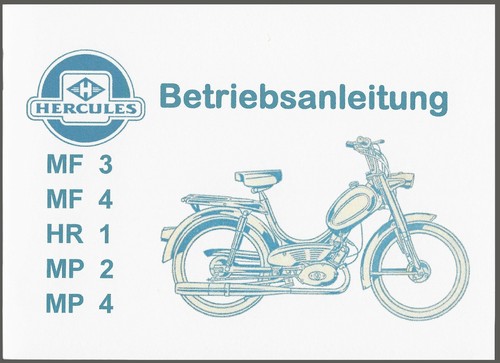 Betriebsanleitung hercules - hercules, mf
