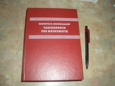 Taschenbuch der Mathematik von N. Bronstein und K. A. Semendjajew gebunden 1987