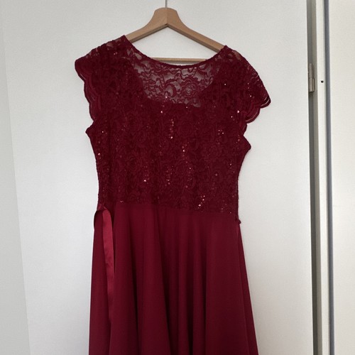 Swing damen abendkleid rot - damen,