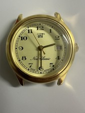 Uni Chron Nero Classic Herren Armbanduhr  Handaufzug