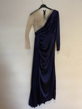 Abendkleid Damen Dunkelblau Gr. 38/40