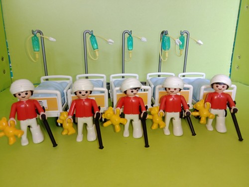 Playmobil 6661 kinderbetten - playmobil, 5x