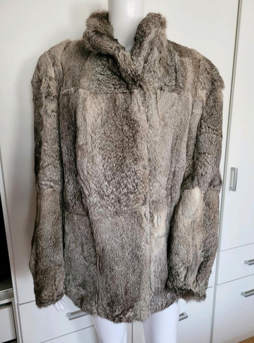 Damen mantel aus - mantel, echt